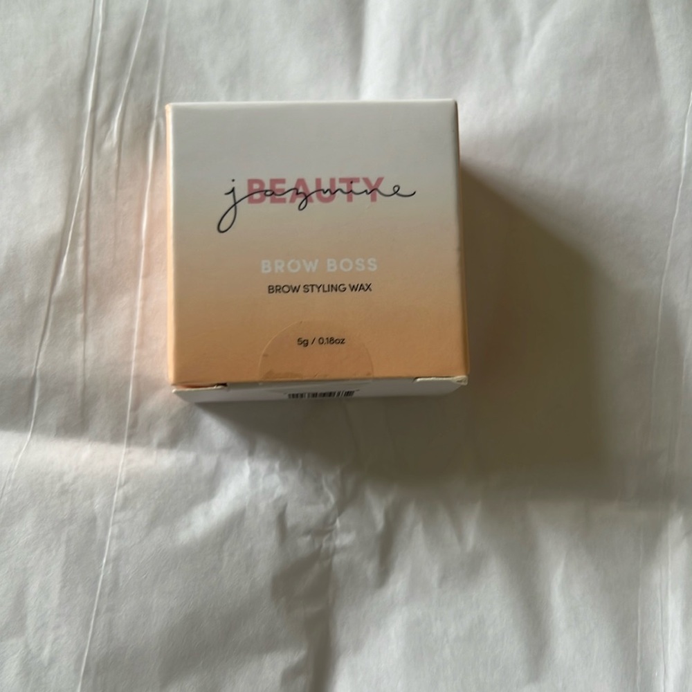 Jazmine Beauty - brow boss styling wax NIB